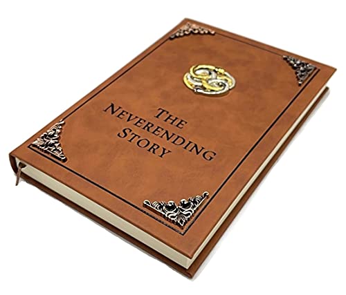 thecostumebase The Neverending Story Book Auryn Bastian Atreyu - Réplica de novela marrón