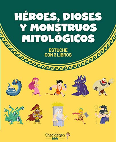 Héroes, dioses y monstruos mitológicos (2ªED): Estuche con tres libros (MITOLOGIA PARA NIÑOS)