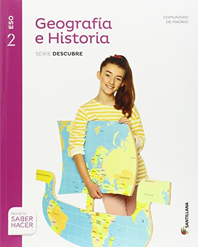 Geografía e Historia 2 eso Madrid + Cuaderno Santillana Educacion (Comunidad de Madrid)